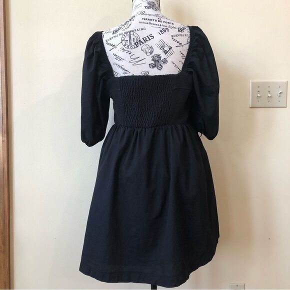 Anthropologie Maeve Puff Sleeve Sweetheart Mini Dress - Picture 7 of 9